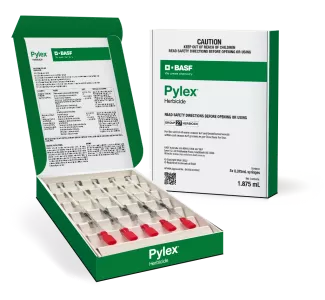 Pack shot of Pylex herbicide